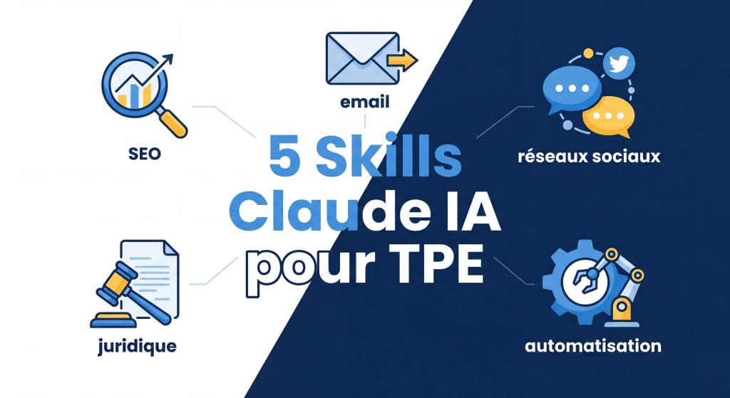 5 skills sur claude indispensables pour une TPE